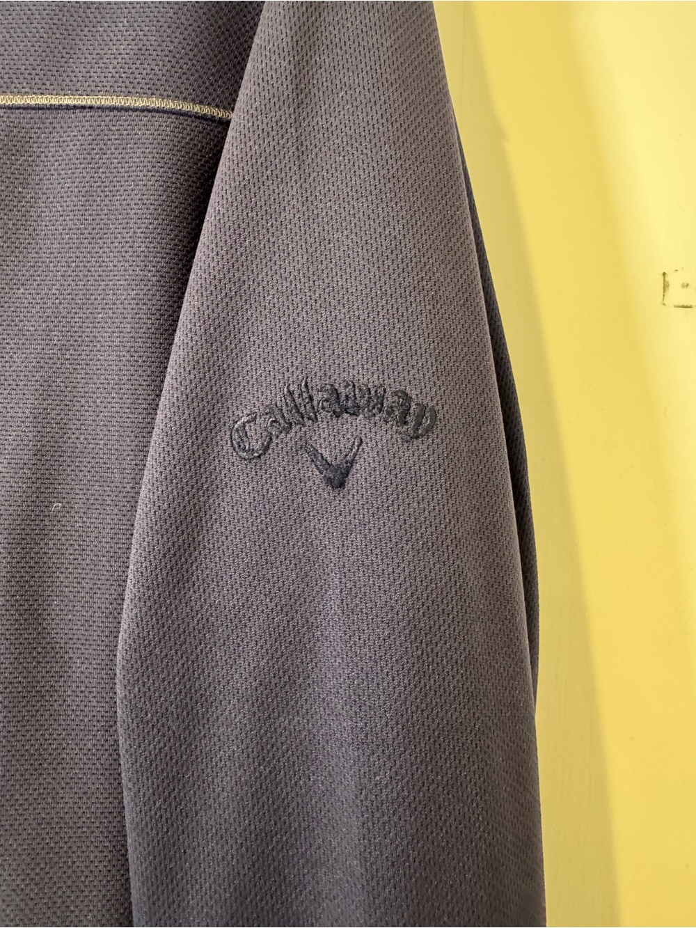 Callaway Navy Opti-Dri Performance Quarter Zip - Picture 5 of 7